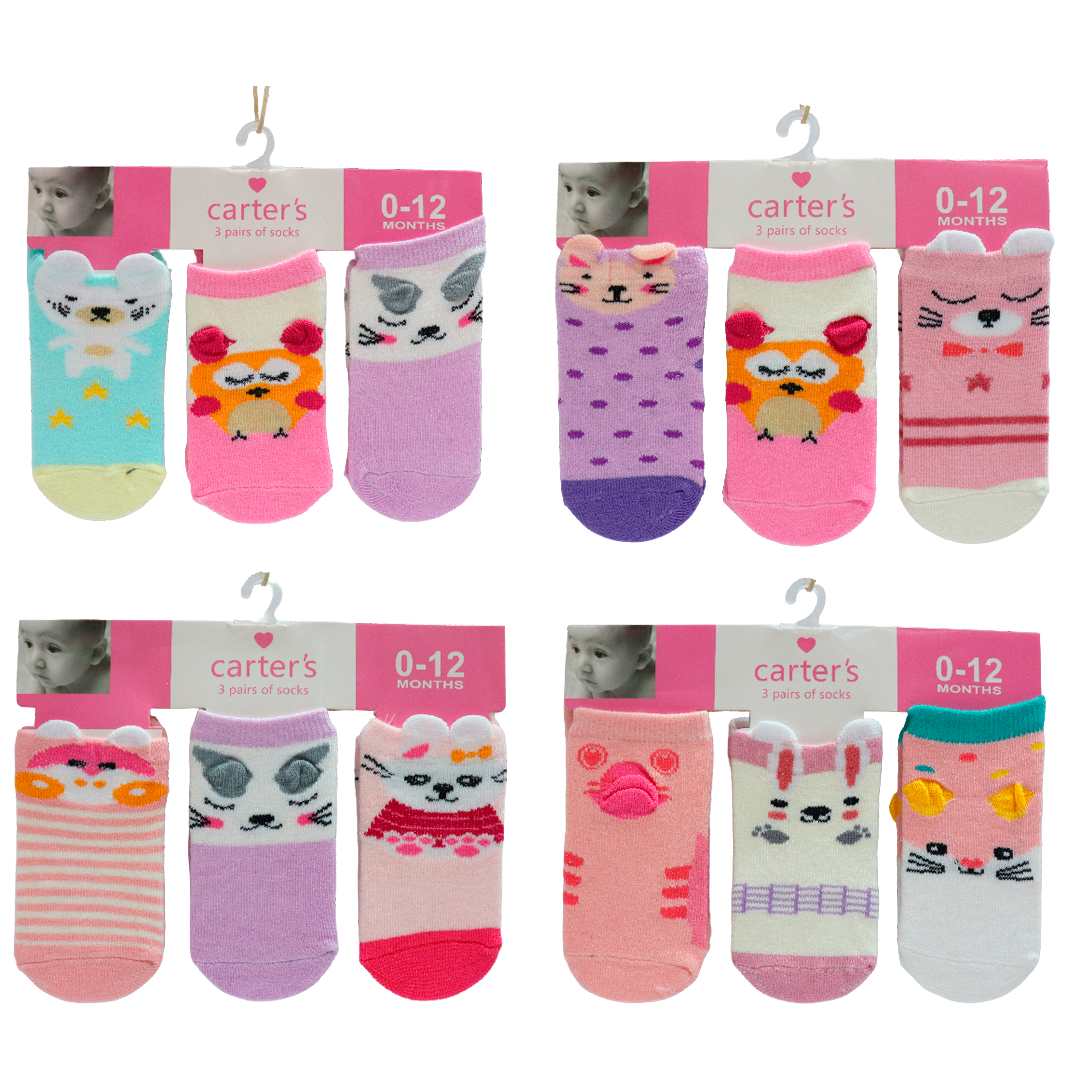 SET DE MEDIAS CON OREJAS PARA BEBÉ