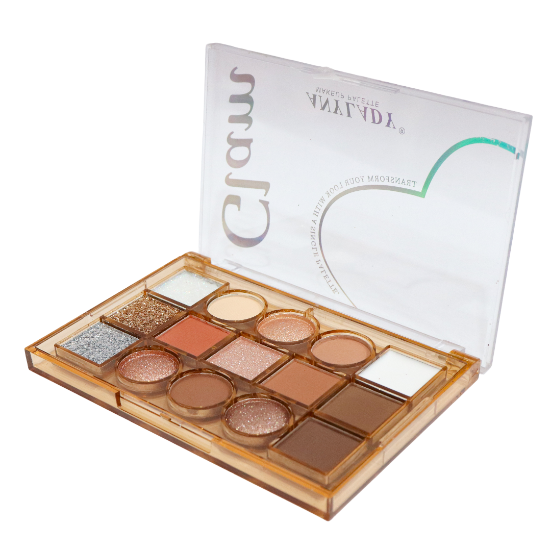PALETA PARA SOMBRAS 15 COLORES