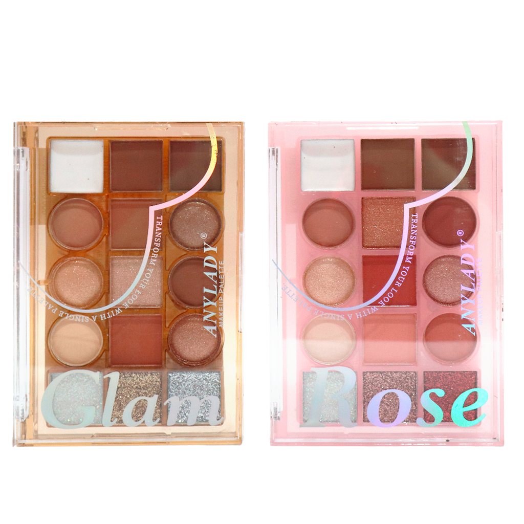 PALETA PARA SOMBRAS 15 COLORES