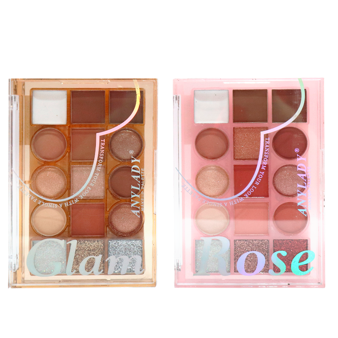 PALETA PARA SOMBRAS 15 COLORES