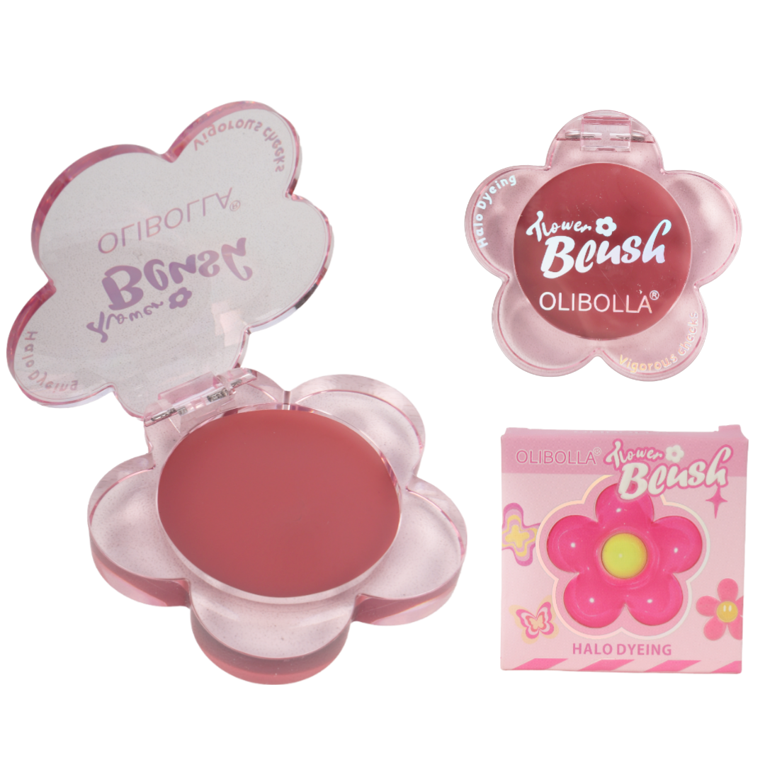 BLUSH EN CREMA EN FORMA DE FLOR