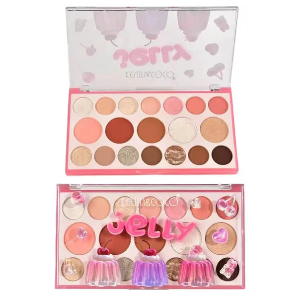 PALETA DE SOMBRAS DE OJOS + ILUMINADOR