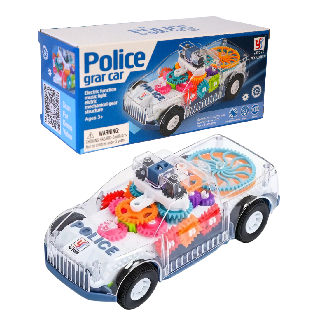 AUTO DE JUGUETE  MGT-2026-9815 POLICIA CON LUCES