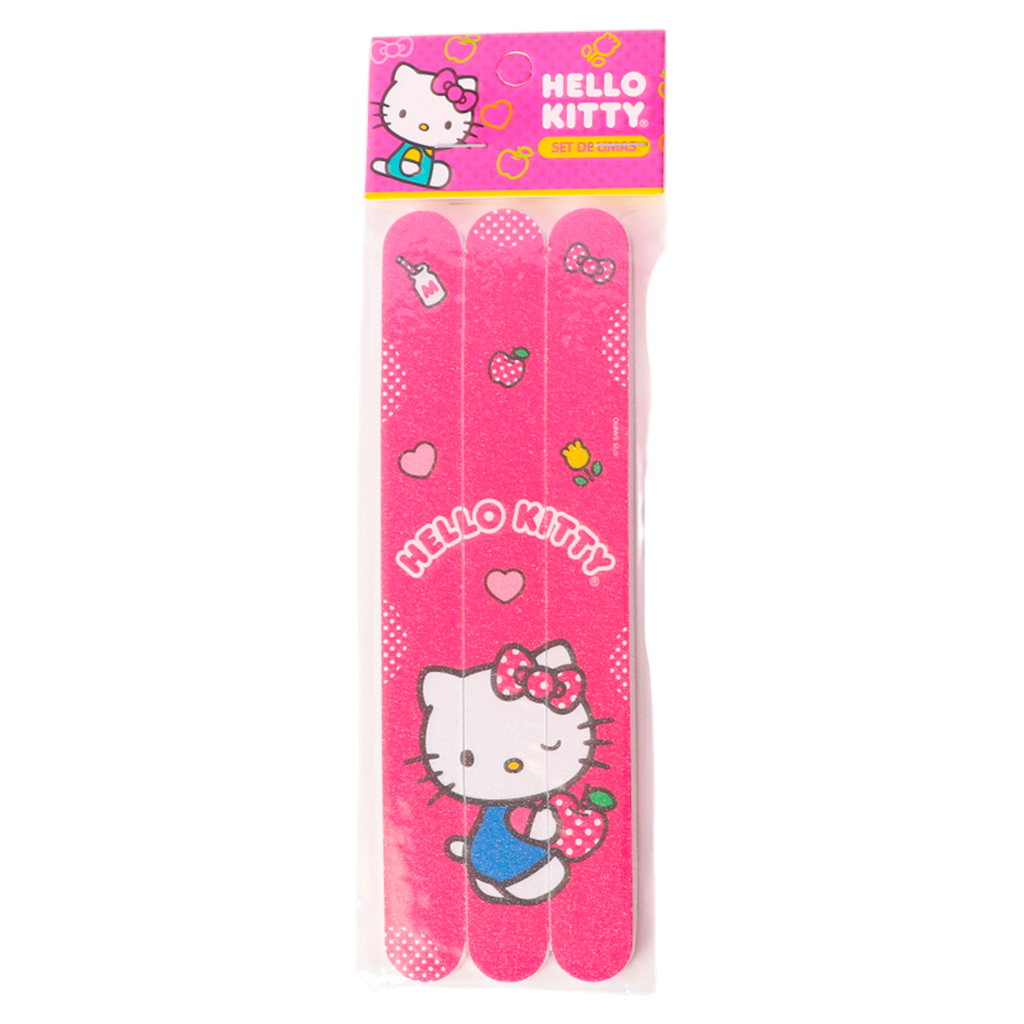 SET DE 3PCS LIMA DE UÑAS DOBLE CARA