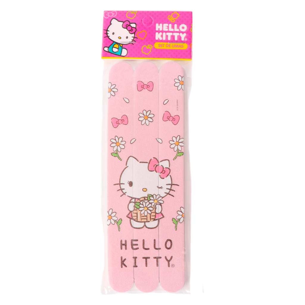 SET DE 3PCS LIMA DE UÑAS DOBLE CARA