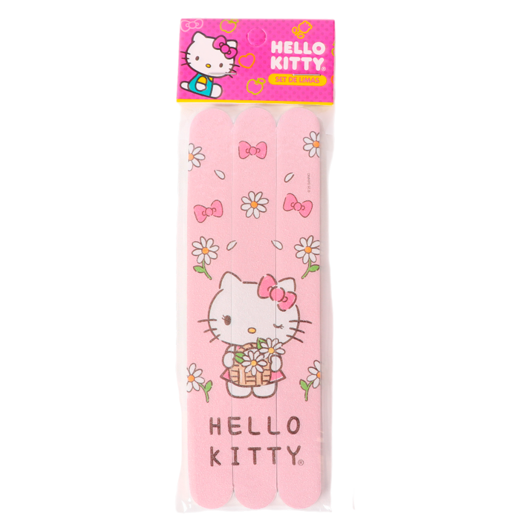 SET DE 3PCS LIMA DE UÑAS DOBLE CARA