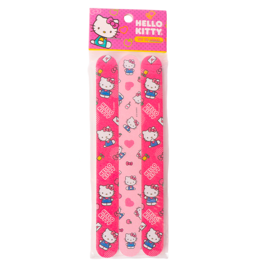 SET DE 3PCS LIMA DE UÑAS DOBLE CARA