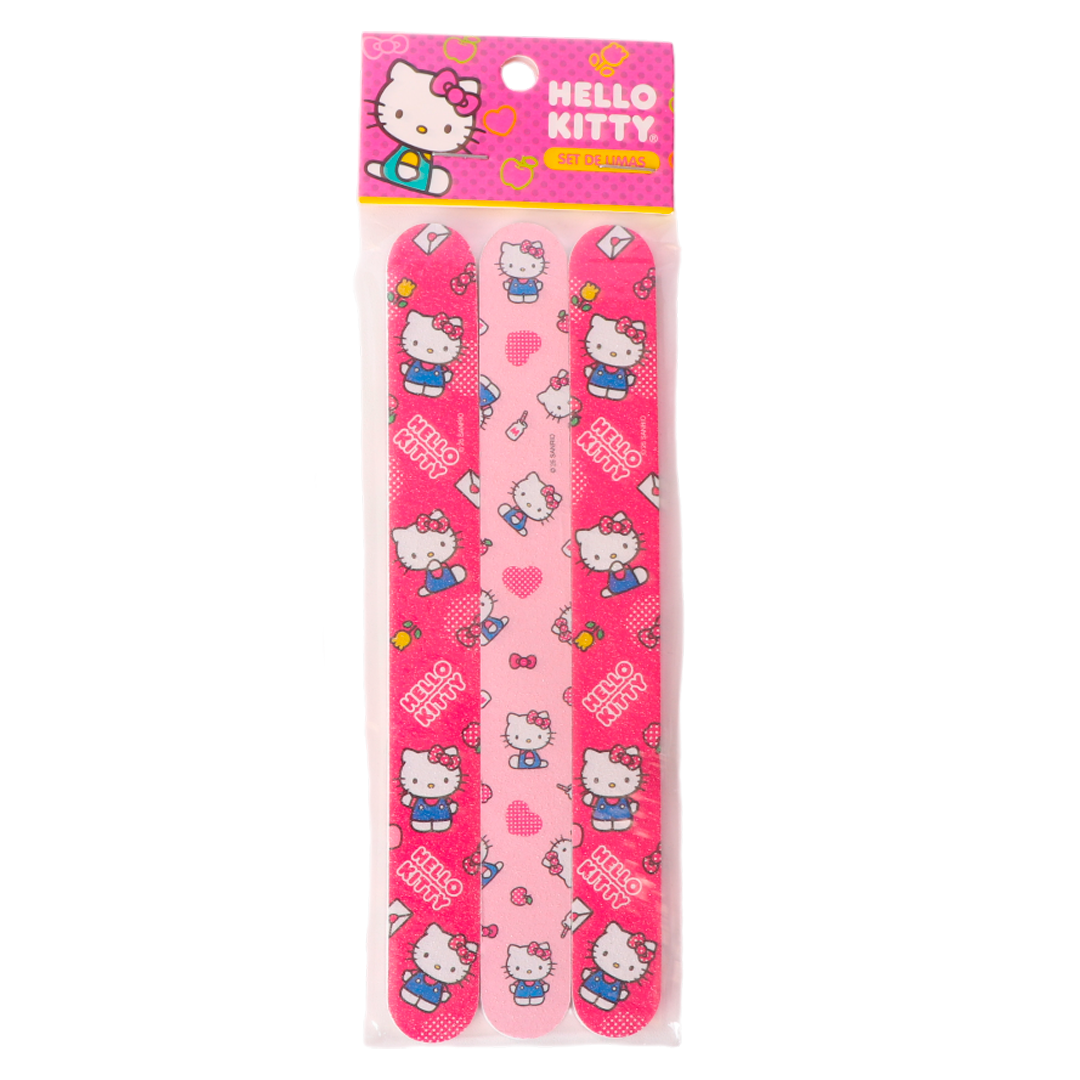 SET DE 3PCS LIMA DE UÑAS DOBLE CARA
