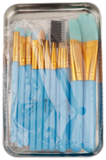 SET DE BROCHAS MAQUILLAJE 12 PIEZAS