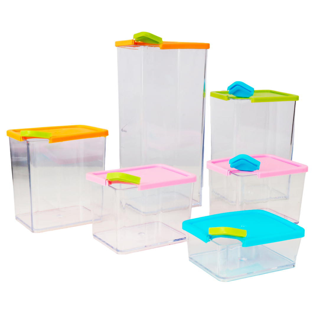 SET REPOSTEROS PLÁSTICOS X 6PCS