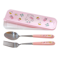 SET DE CUBIERTOS HELLO KITTY CUCHARA + TENEDOR