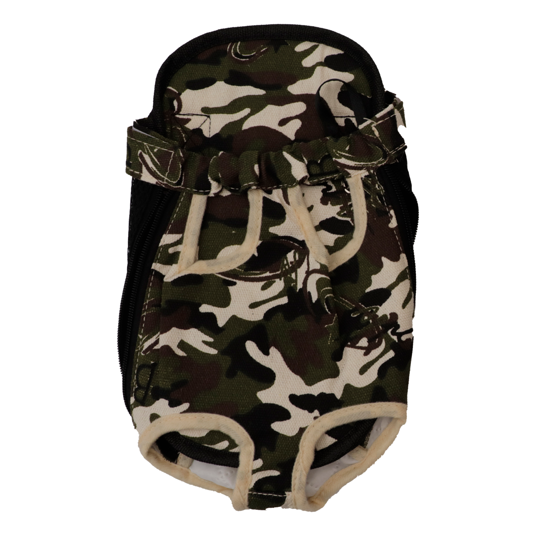 CANGURO PARA PERRO CAMUFLAJE TALLA S