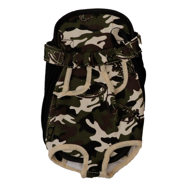 CANGURO PARA PERRO CAMUFLAJE TALLA S